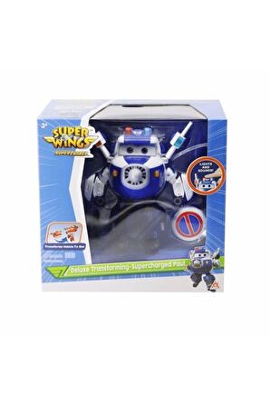 HARİKA KANATLAR Dönüşen Deluxe Supercharge Paul OYUNCAK HARİKA KANATLAR PAUL FİGÜR