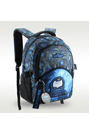 Smiggle Astronot Sırt Çantası İlkokul Ortaokul Lise Okul Çantası