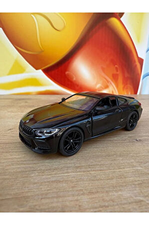 Bmw M8 Diecast Metal 1:;34 Ölcek Araba BMW M8 Coupe Diecast Metal Çekbırak Araba Açılan Kapılar