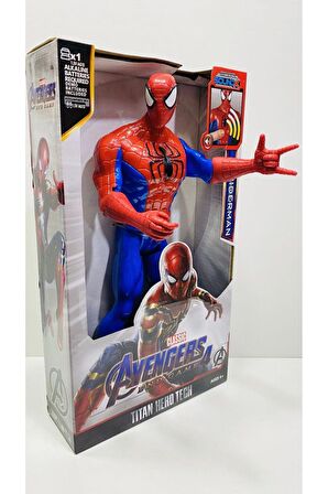 Spiderman Figür Oyuncak Figür Örümcek Adam Figür Işıklı Sesli AVENGERS FİGÜRLERİ SPİDERMAN