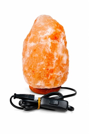 Doğal Himalaya Tuz Lambası 2-3Kg | Anahtarlı Duy | %100 Doğal Tuz Kristali | Ev, Ofis ve Dekoratif Gece Lambası