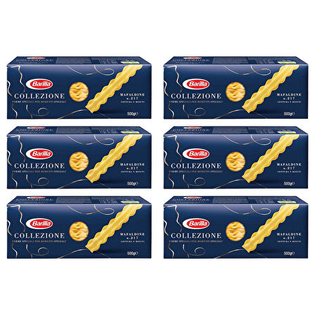Barilla Mafaldine Makarna 500 gr x 6 Adet