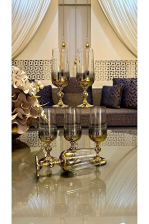 Kristal Gold Kahve Yanı Su Bardağı 180cc