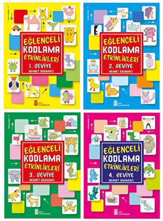 1.Sınıf Eğlenceli Gıcır Gıcır Tüm Dersler Soru Bankası ve Kodlama Seti