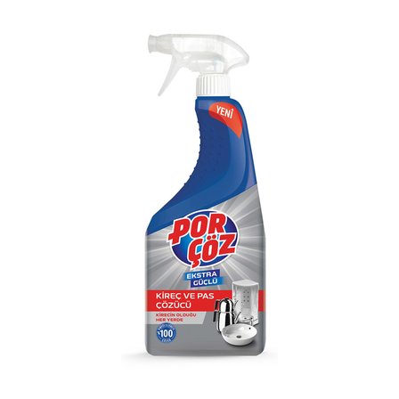 Porçöz Banyo-Mutfak-Yağ-Kireç Çözücü 750 ml 4 lü Set