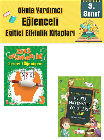 Ata 3.Sınıf Okula Yardımcı Zeka Oyunları ile Derslerimi Öğreniyorum- Neşeli Matematik Öyküleri