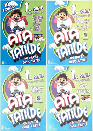 1.Sınıftan 2.Sınıfa Geçenler İçin Ata Tatilde +10 lu Hikaye Seti