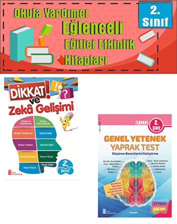 Ata 2.Sınıf Okula Yardımcı Dikkat Ve Zeka Gelişimi - Genel Yetenek Yaprak Test