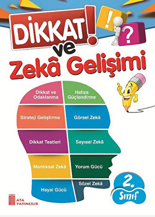 Ata 2.Sınıf Okula Yardımcı Dikkat Ve Zeka Gelişimi - Genel Yetenek Yaprak Test