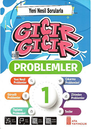 1.Sınıf Yeni Nesil Sorularla Gıcır Gıcır Problem + Gıcır Gıcır Tüm Derler Soru Bankası