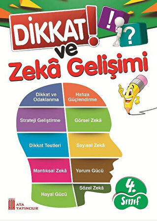 Ata 4.Sınıf Okula Yardımcı Dikkat Ve Zeka Gelişimi - Genel Yetenek Yaprak Test