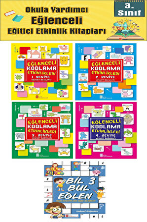 3.Sınıf Eğlenceli Bil Bul ve Kodlama Seti