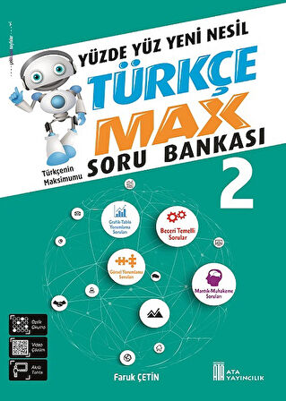 2.Sınıf Yeni Nesil Türkçe+Math Max Soru Bankası+Gıcır Gıcır Denenmiş 7 li Deneme+Şifreli Problemler
