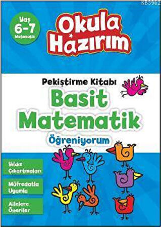 1.Sınıf Hazırlık Seti (Kes Birleştir Evde Çalışma Yaprakları+Kılavuz Çizgili Defter+Basit Matematik)
