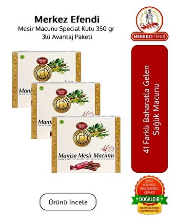 Mesir Macunu Special Kutu 350 gr 3'lü Avantaj Paketi