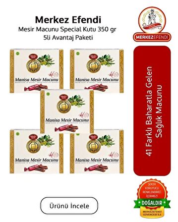 Mesir Macunu Special Kutu 350 gr 5 li Avantaj Paketi