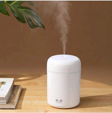 H2o Humidifier 300 ml Ulrasonik Hava Nemlendirici Buhar Makinesi Ve Aroma Difüzörü