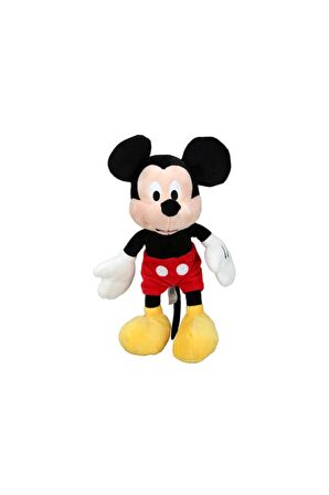 Beyaz At - Mickey Core Peluş 36 Cm. - Beyaz At