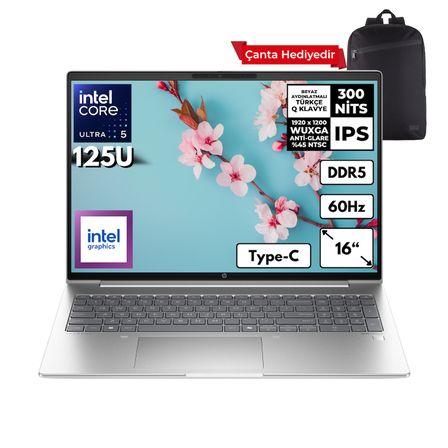 HP ProBook 460 G11 Ultra 5-125U 64-GBDDR5 2 TBSSD Intel Graphics 16" WUXGA Windows 11 Home A23BKEAHMF48