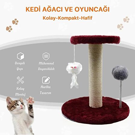 Stepli Kedi Tırmalama Tahtası