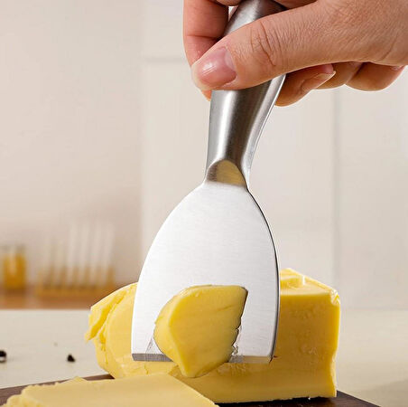 Zhltools Inox Peynir Bıçağı Seti - Tereyağı Bıçağı Kahvaltı Seti Profesyonel Tasarım 304 Paslanmaz Çelik
