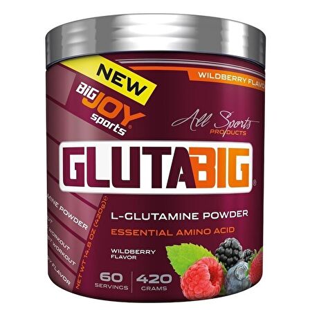  Big Joy Gluta Big % 100 Glutamine Powder 420 Gr