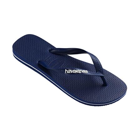 Havaianas Lacivert Erkek Terlik LOGO FILETE NAVY/NAVY/WHITE 39/40