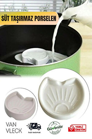 Porselen Süt Taşı – Süt Taşırmaz Milk Saver, Taşma Önleyici Kaynarken Uyarı Veren Mutfak Aparatı