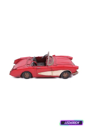 Dekoratif Metal Araba Nostaljik Model Araba Hediyelik Klasik 1110A-4440