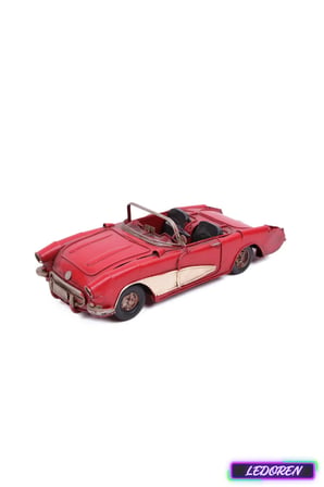 Dekoratif Metal Araba Nostaljik Model Araba Hediyelik Klasik 1110A-4440