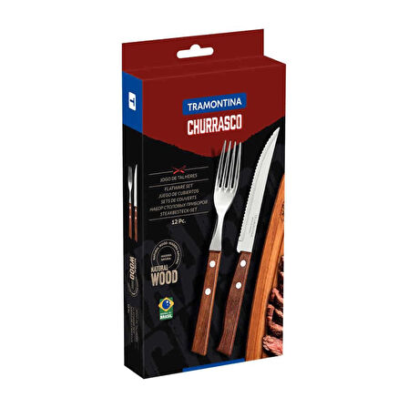 Tramontina 22299-009 12 Parça Barbekü Seti