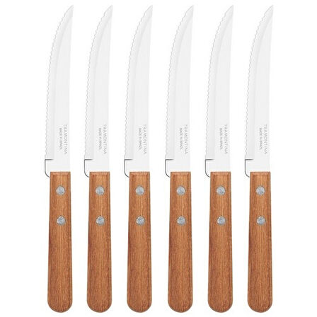 Tramontina Churrasco 22300/405 13cm Biftek-Steak Bıçağı (6 adet)