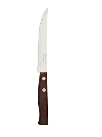 Tramontina Tradicional 22200/405 6 adet Tırtıklı Et Steak Bıçağı 13cm