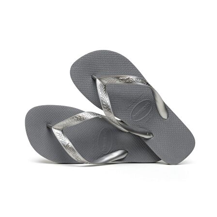 Havaianas Top Tiras Kadın Gümüş Terlik