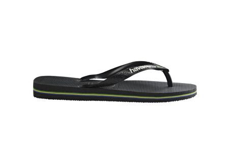 Havaianas Siyah Erkek Terlik BRASIL LOGO