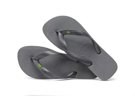 Havaianas Gri Erkek Terlik BRASIL STEEL GREY 39/40