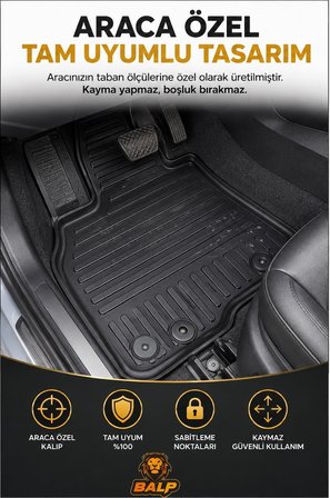 Balp Vw Passat B8 2015-2019 2D Paspas