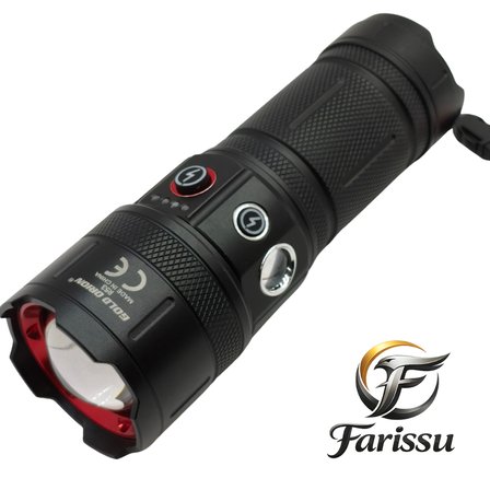 Gold Orion R53 Profesyonel 100W 3000 Lümen Zoomlu Şarjlı El Feneri