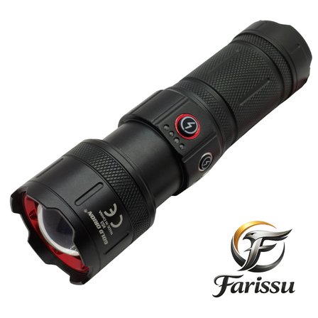 Gold Orion R53 Profesyonel 100W 3000 Lümen Zoomlu Şarjlı El Feneri