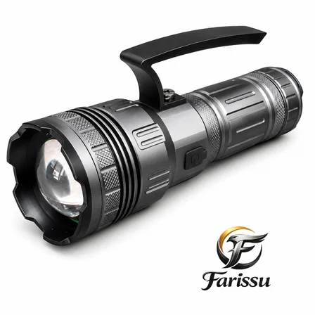 Gold Orion R691 Çok Fonksiyonlu Şarj Edilebilir El Feneri - Karanlığı Delen Güç!