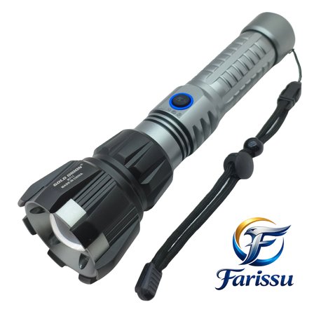 Gold Orion R711 Çok Fonksiyonlu El Feneri 6000 Lümen (Şarj Edilebilir, USB Çıkışlı)