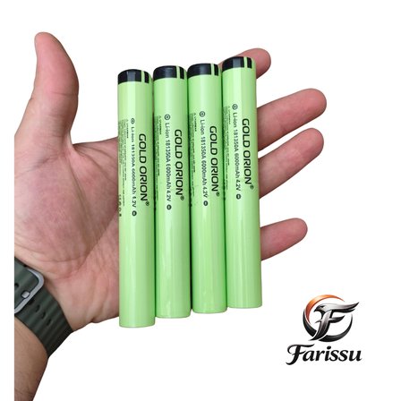 Gold Orion R802 Profesyonel Uzun Menzilli Şarjlı El Feneri - 3 KM Menzil, Dijital Göstergeli, 24.000 mAh