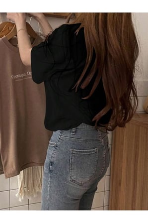 Unisex Copenhagen Denmark Baskılı Tasarım Tshirt
