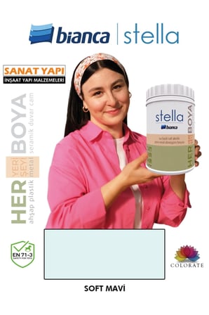 Stella Su Bazlı Akrilik Boya Rengarenk