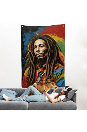 Bob Marley Duvar Örtüsü-7892