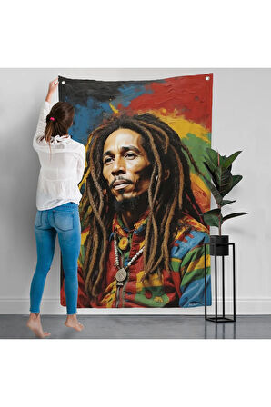 Bob Marley Duvar Örtüsü-7892