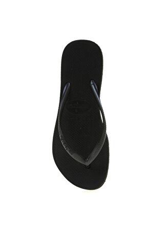 Slim Flatform Siyah Kadın Terlik