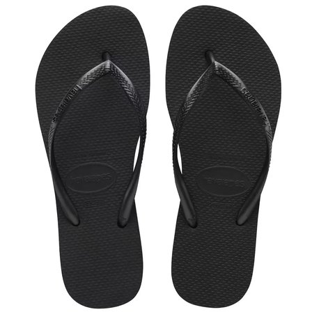 Slim Flatform Siyah Kadın Terlik