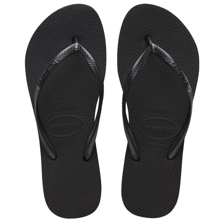 Slim Flatform Siyah Kadın Terlik