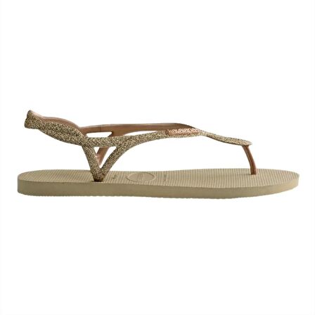 Havaianas Luna Premium II Sand Grey  Kadın Gold Terlik